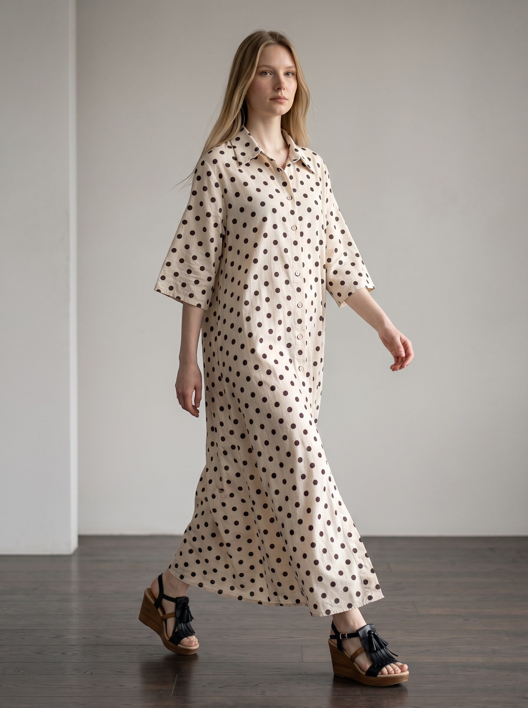 Chemisier POLKA DOTS pois