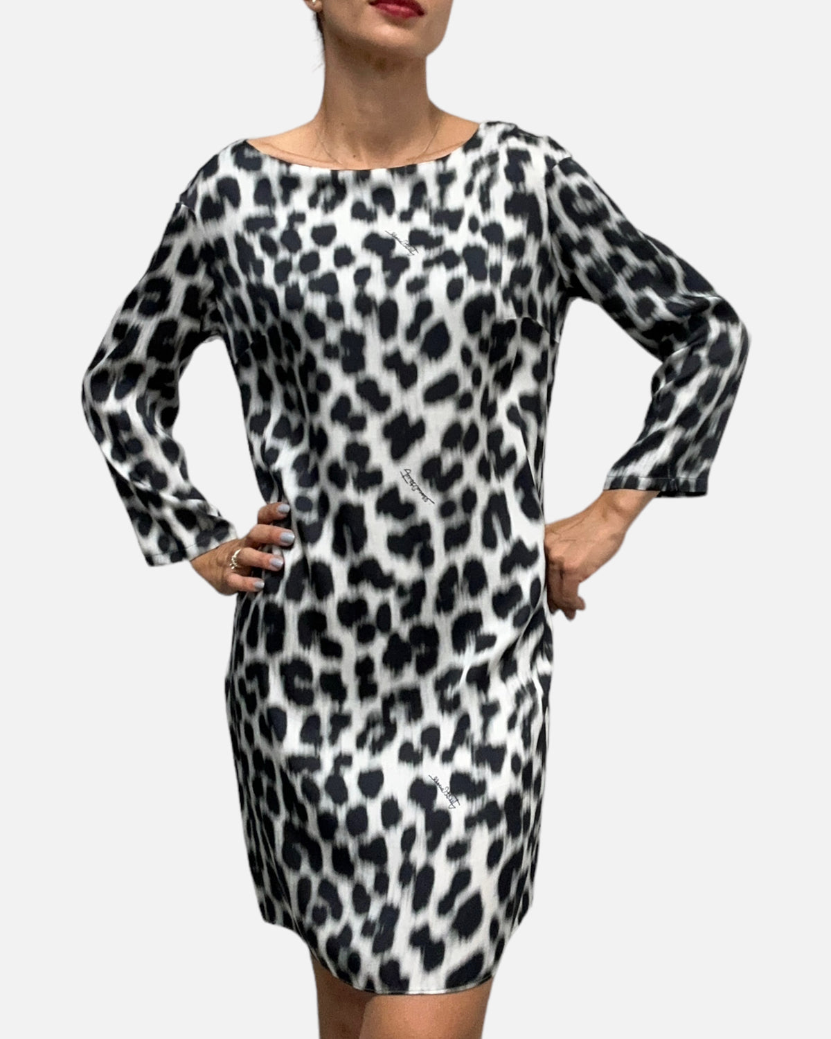 JUST CAVALLI abito animalier