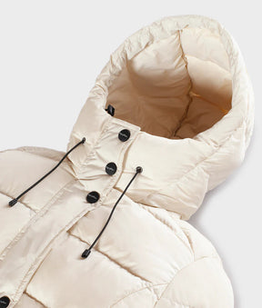 REFRIGIWEAR Piumino lady long hunter col. Biancolatte