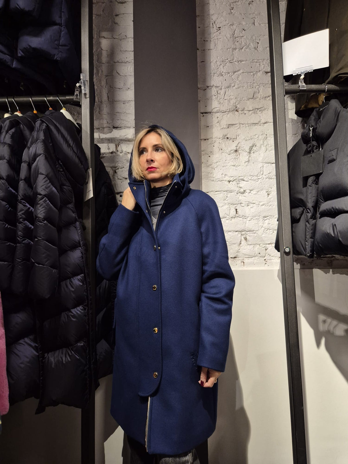 LOVE MOSCHINO Cappotto blu