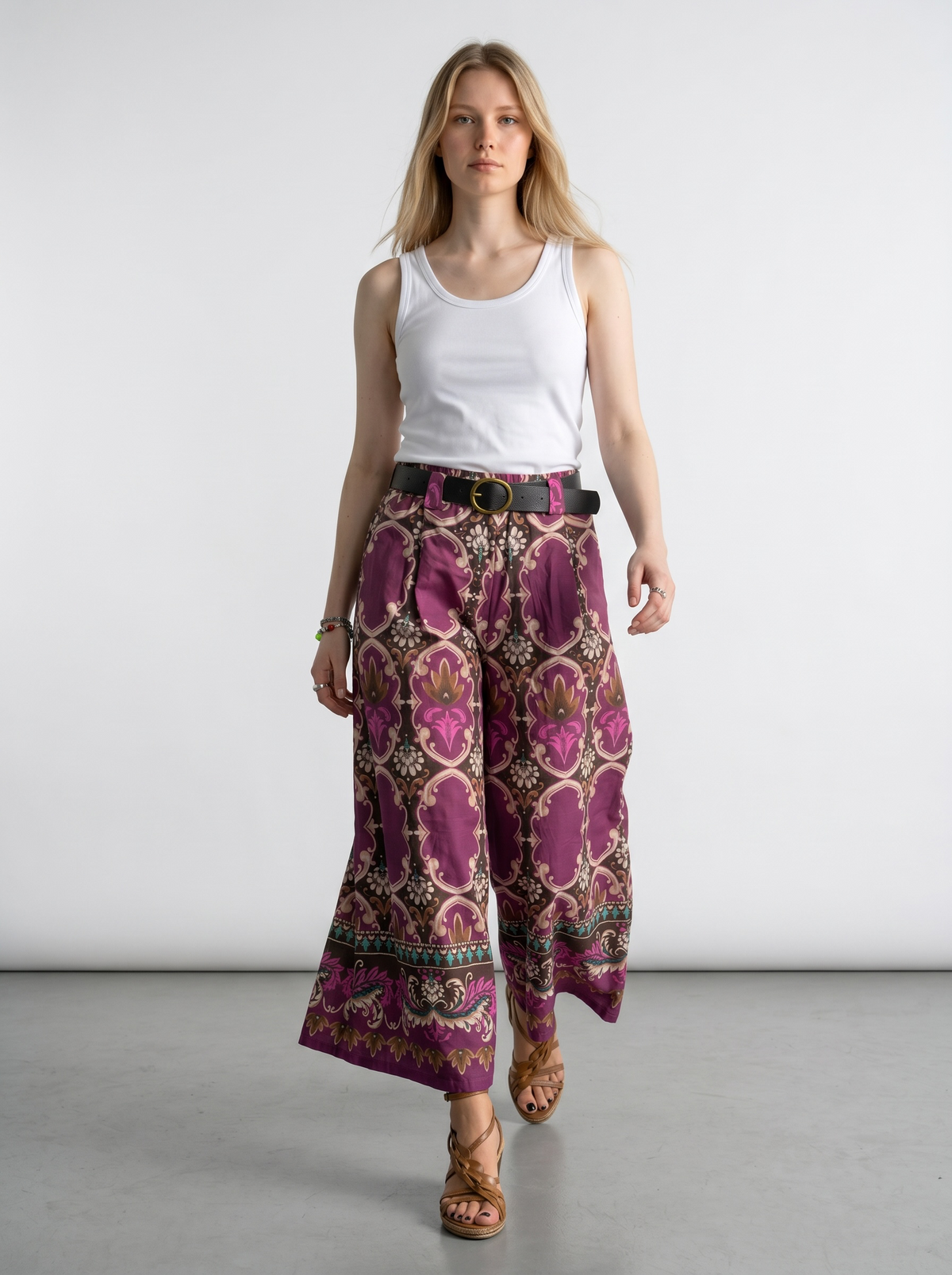 Pantaloni morbidi Viola