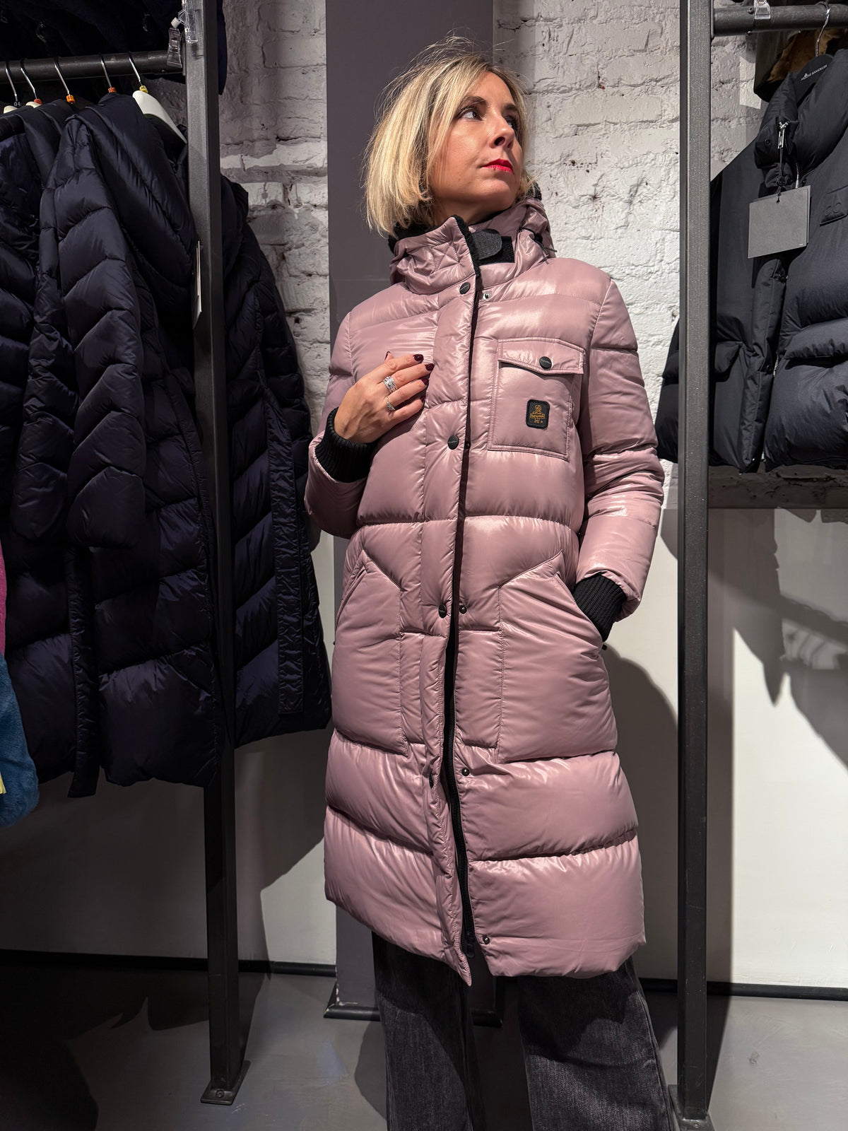 REFRIGIWEAR Piumino color glicine