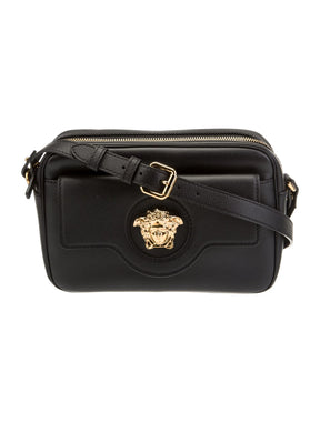 VERSACE borsa nera camera bag