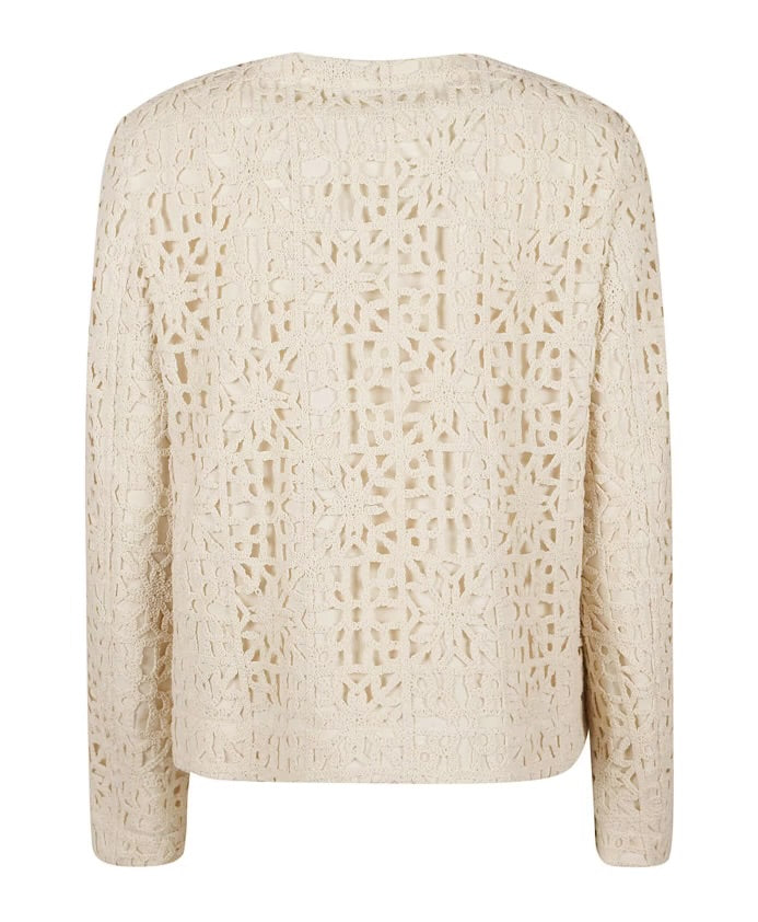 FAY Giacca macramé foderata