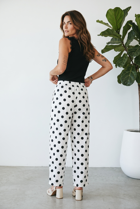 PantalonI Balloon a pois