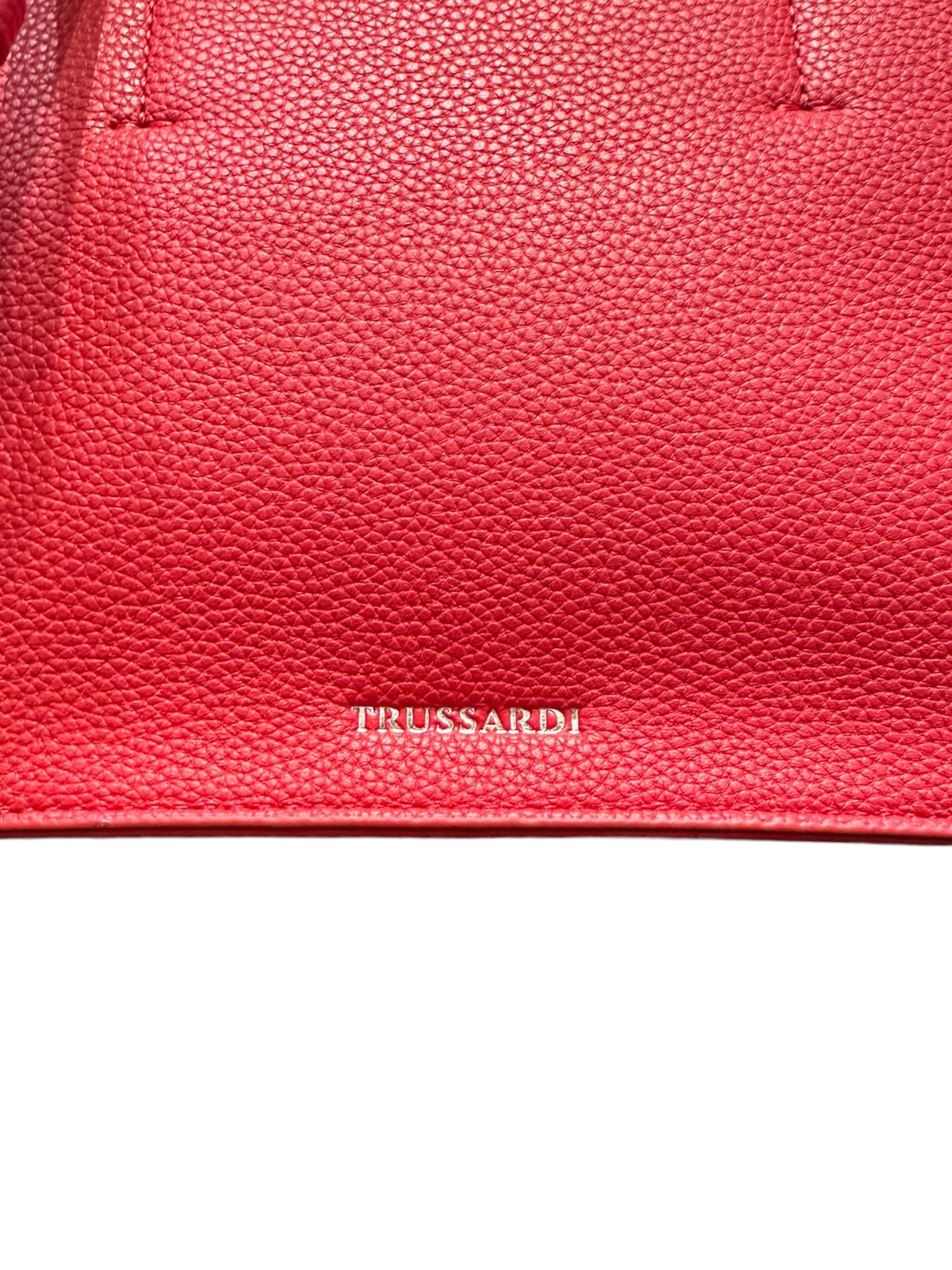 TRUSSARDI Borsa tracolla rossa