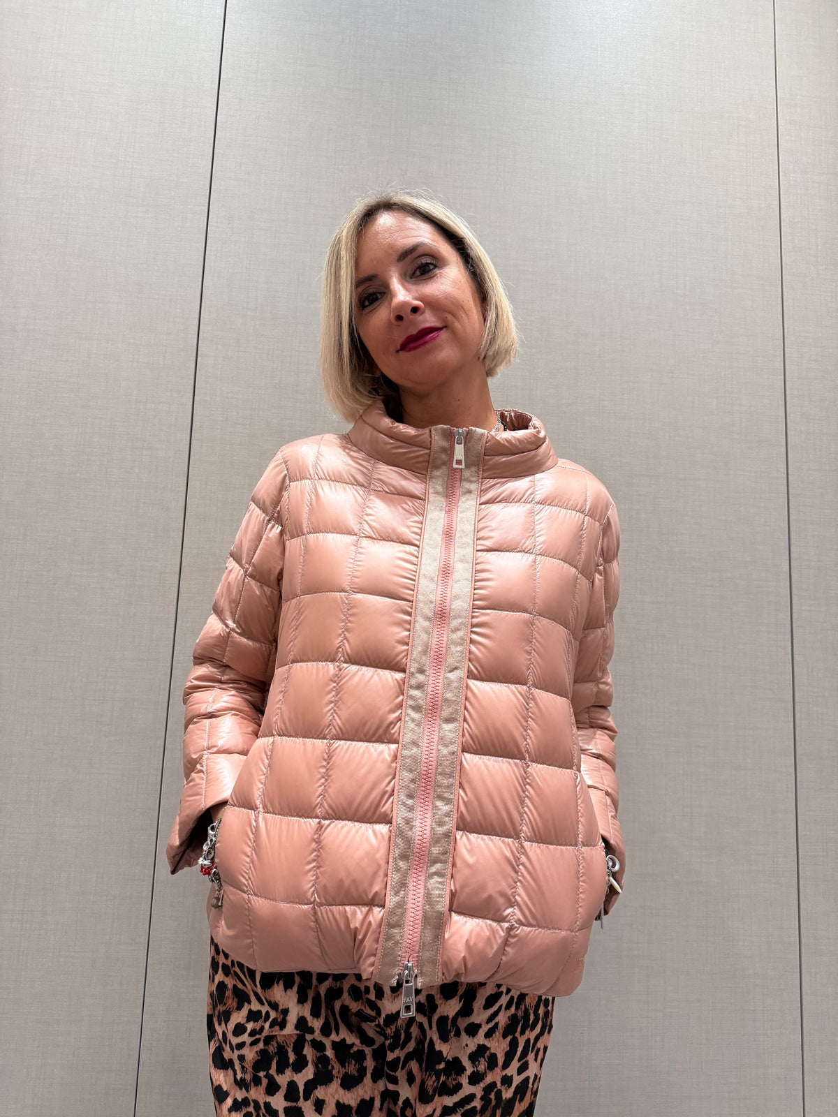 FAY Piumino 100 grammi cappa rosa