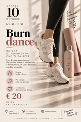 BURN DANCE – Un’ora di movimento, musica ed energia