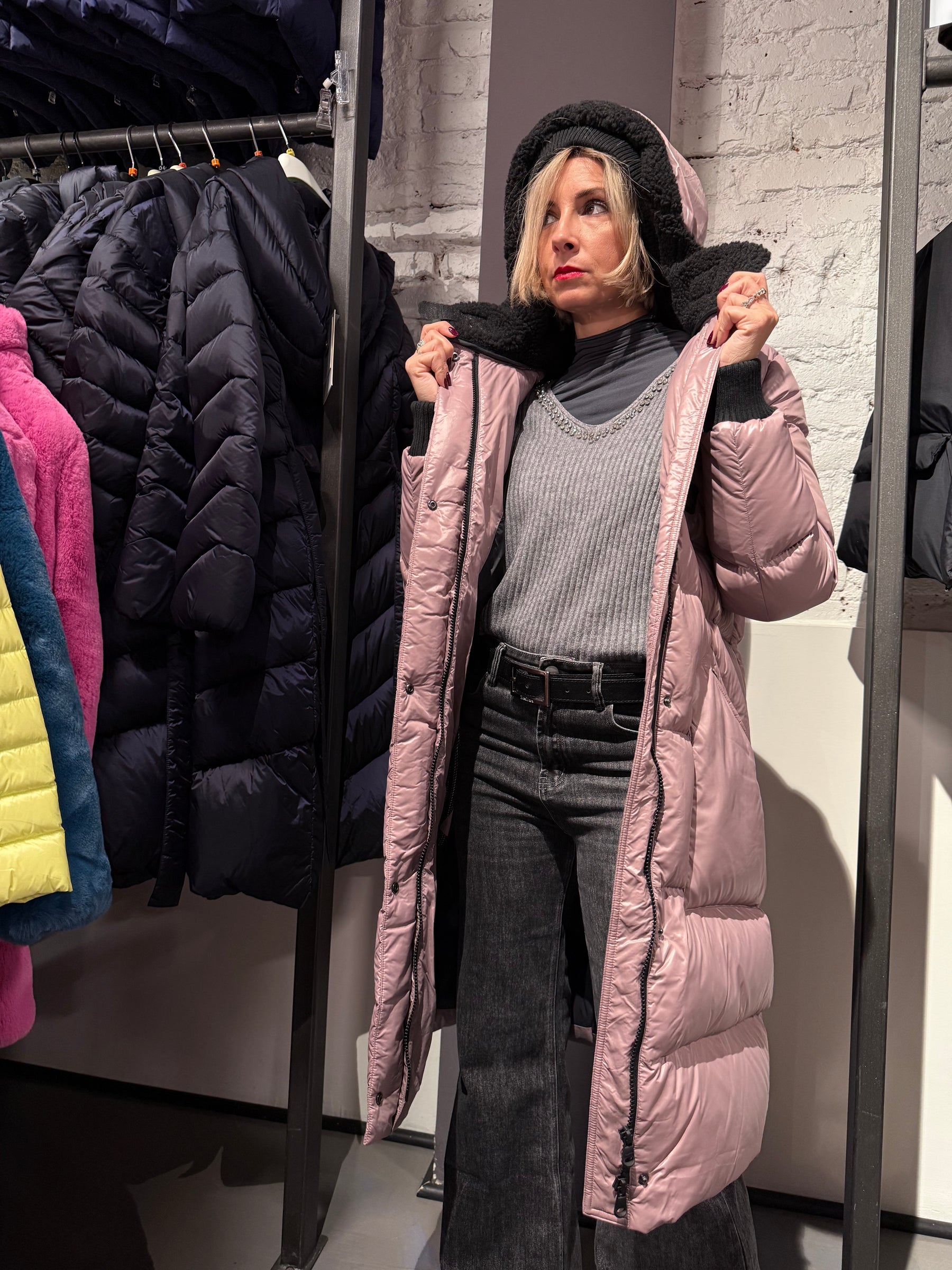 REFRIGIWEAR Piumino color glicine