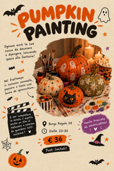 🎃 PUMPKIN PAINTING 🎨 - 22 ottobre - una serata da brivido