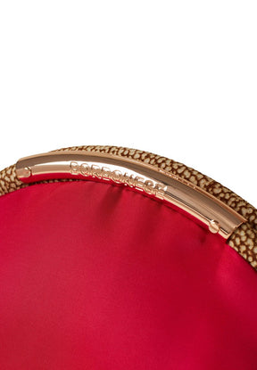 BORBONESE Pochette rossa con polsiera