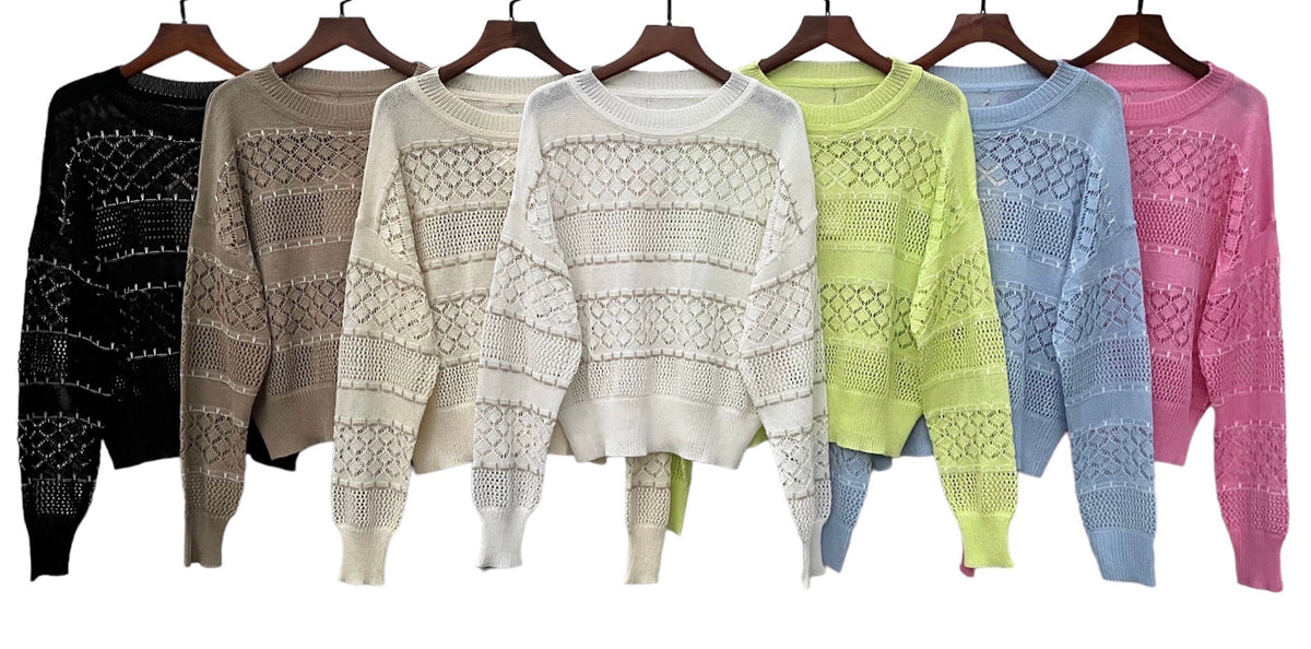 Maglie filo vari colori