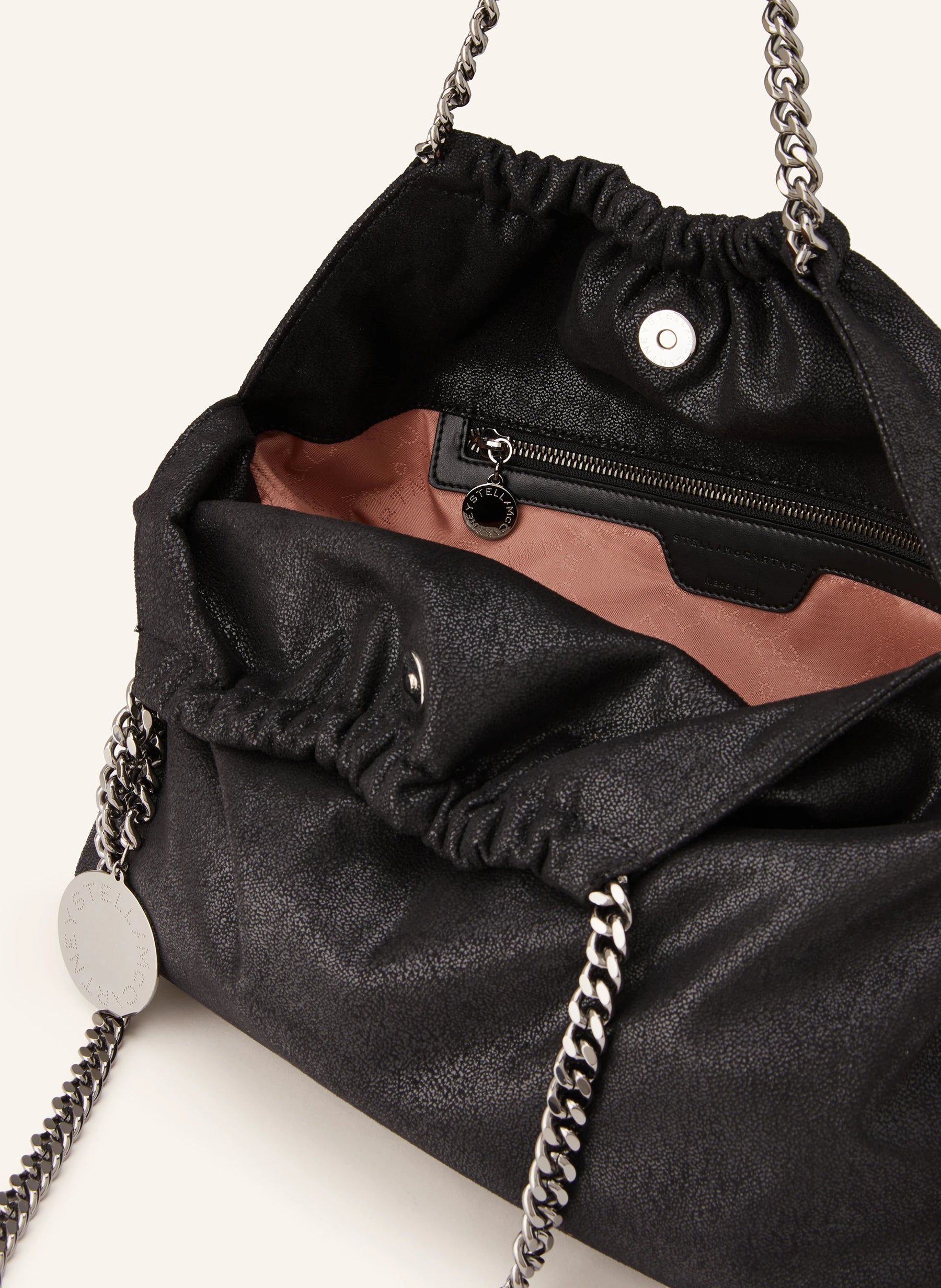 STELLA McCARTNEY FALABELLA DRAWSTRING nera