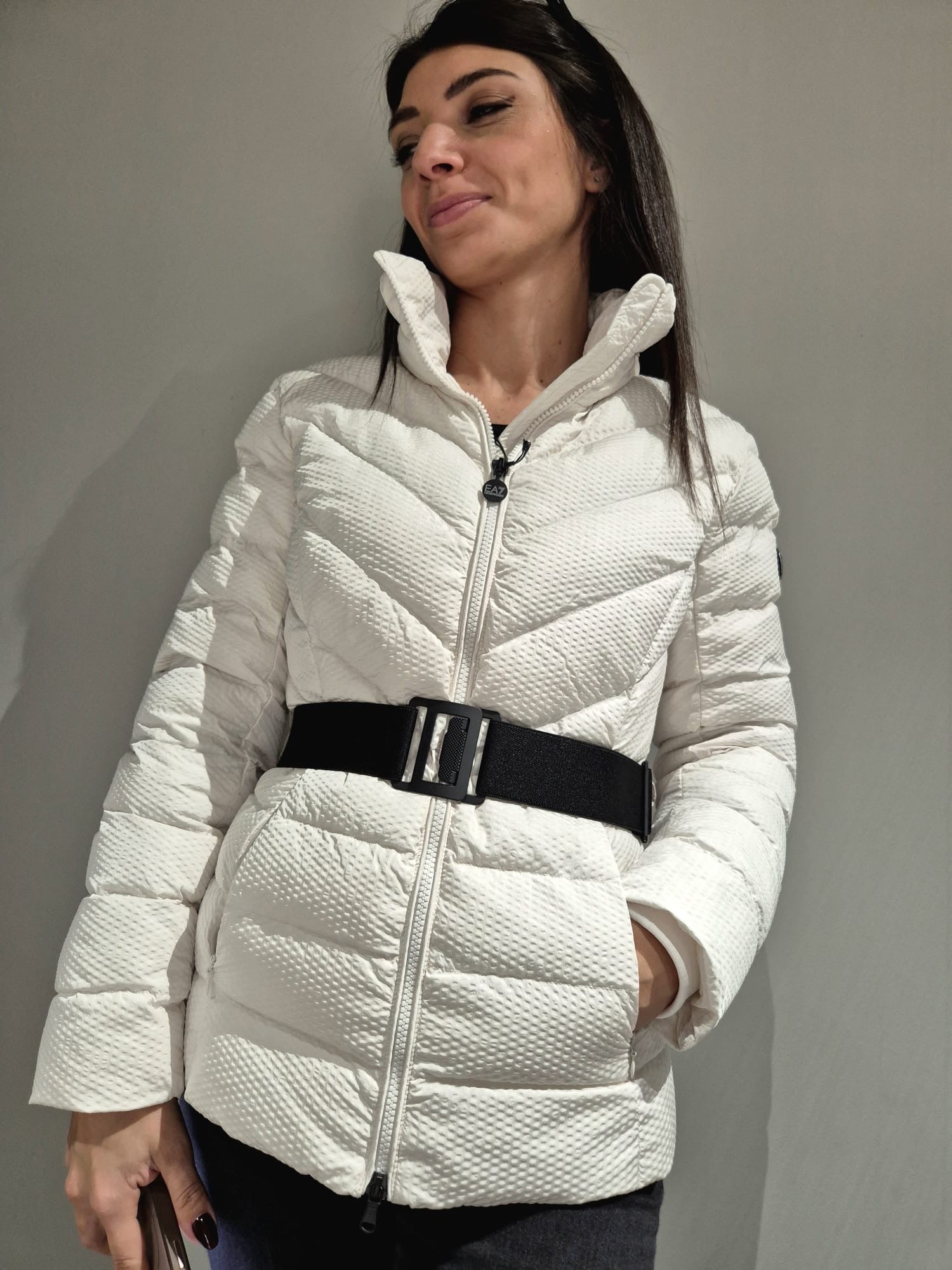 ARMANI Piumino da RIVISTA bianco