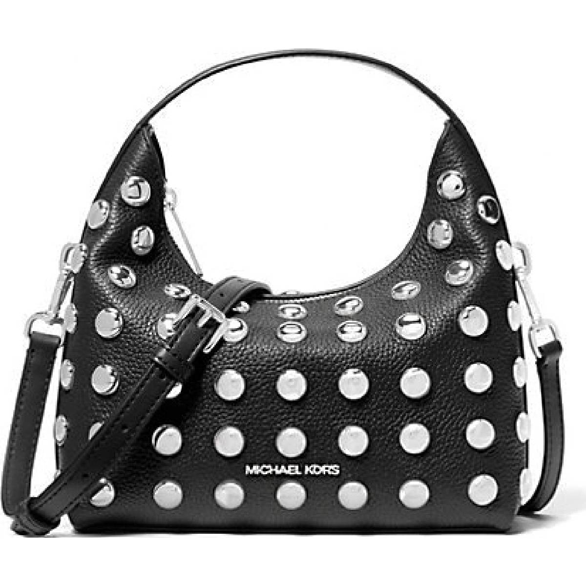 MICHAEL KORS Borsa nera con borchiette