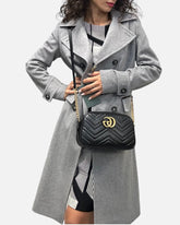 LORO PIANA Cappotto grigio doppio petto