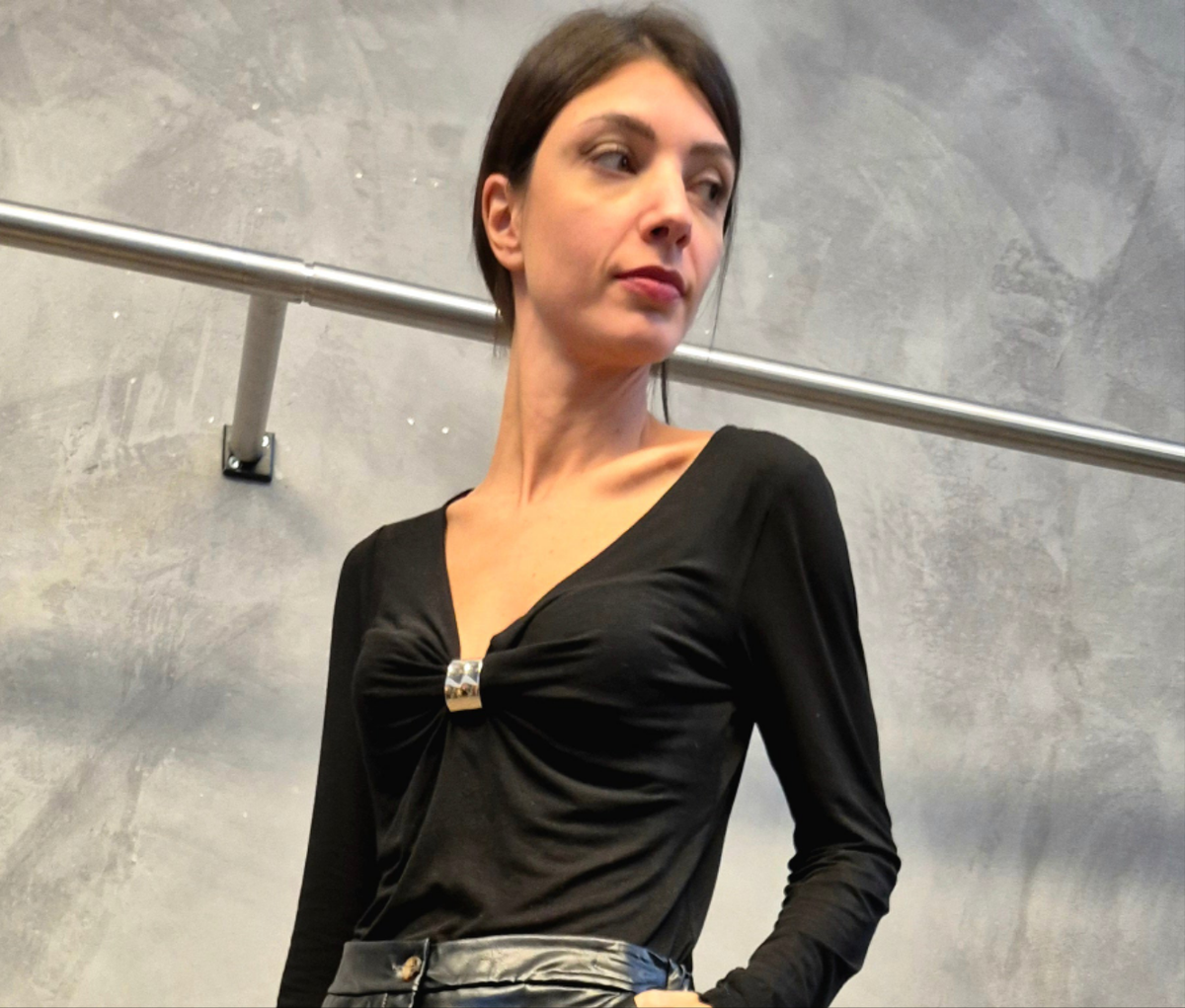 Sottogiacca gancio misto cashmire