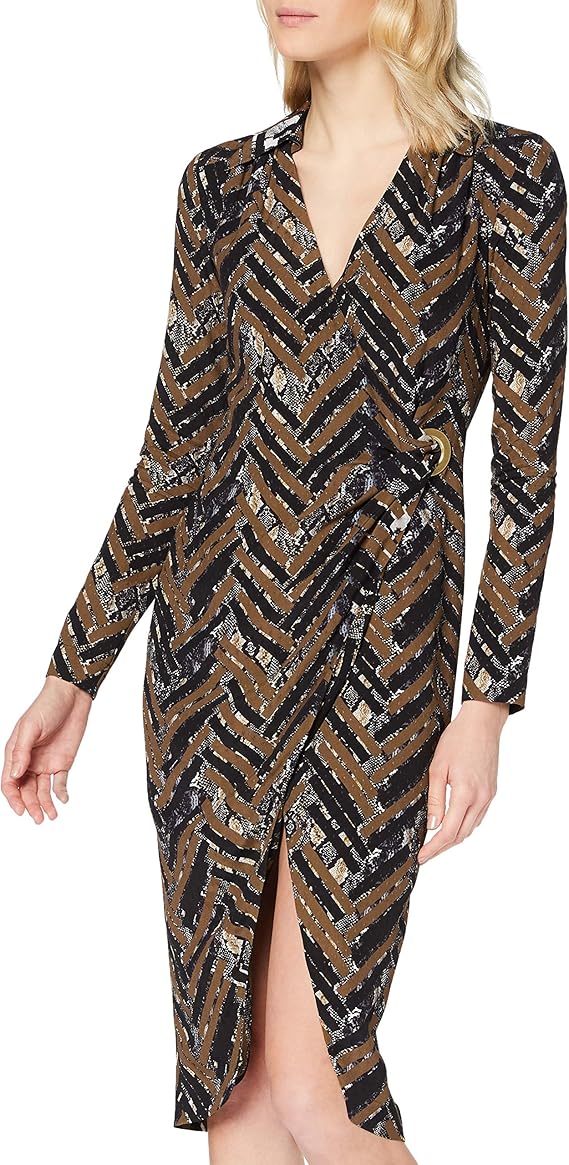 PINKO animalier e spigato