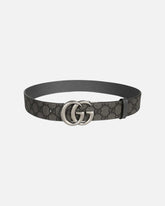 GUCCI Cintura MARMONT monogram grigio reversibile unisex
