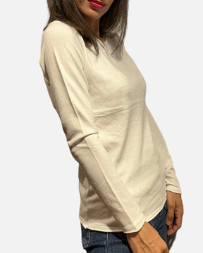 Maglioncino leggero bianco slim