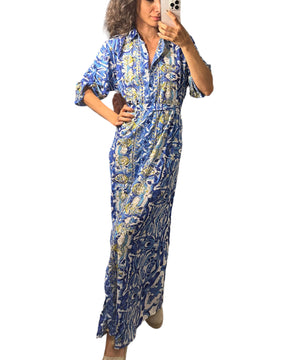 Vestito 3 chemisier stile Maiolica