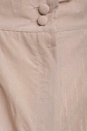 Pantaloni beige completo Chloè