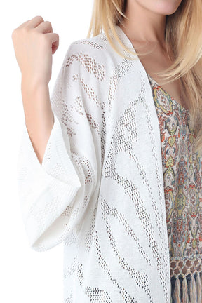 Cappotto lungo en crochet