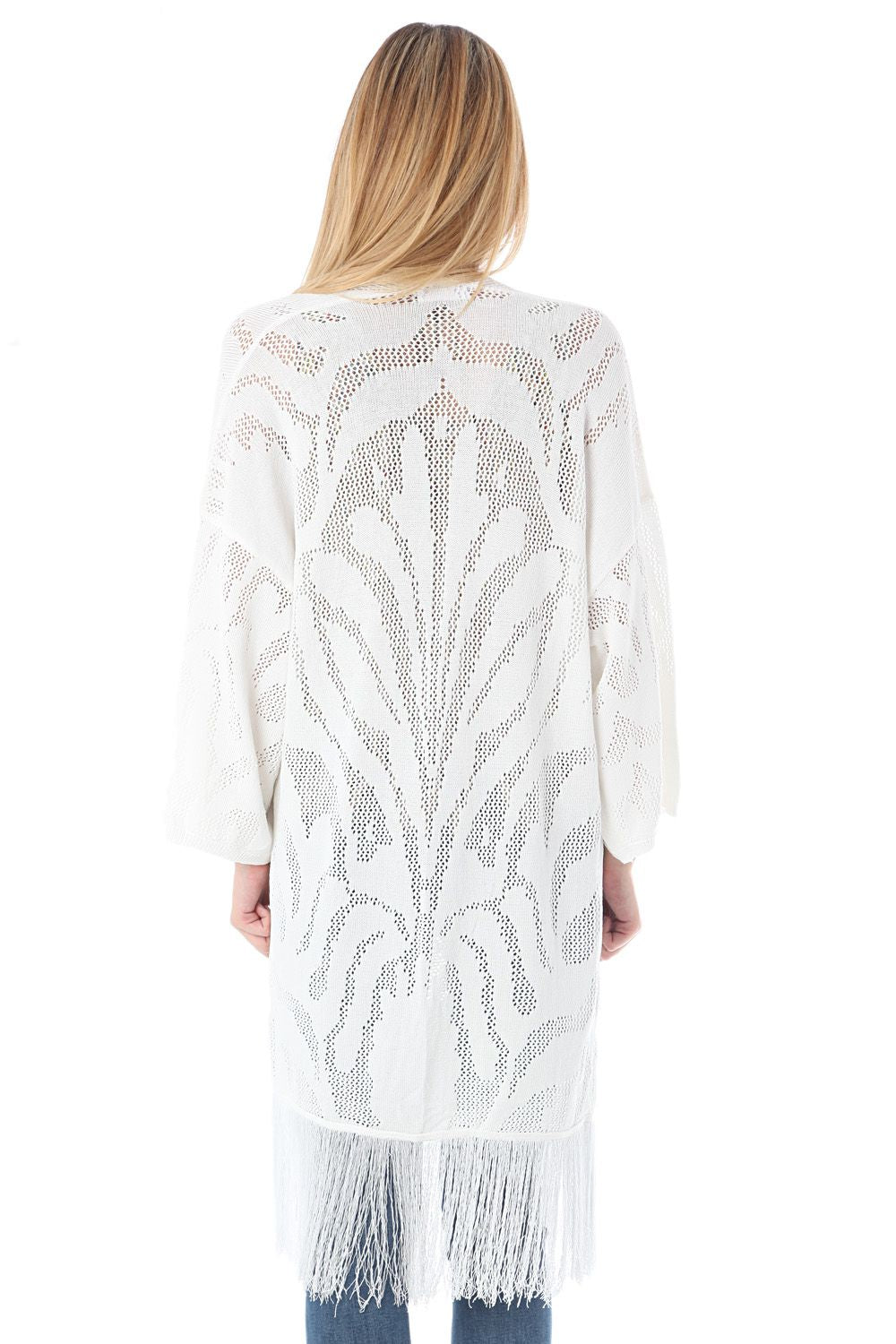 Cappotto lungo en crochet