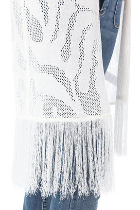 Cappotto lungo en crochet