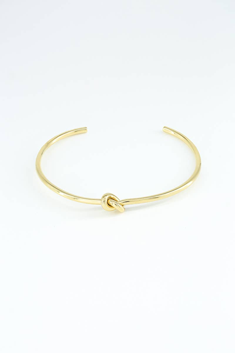 Bracciale nodo in acciaio inossidabile: Oro