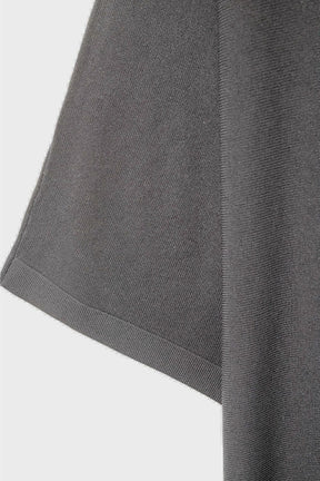 Maglia Oversize Nera con Maniche Fino al Gomito