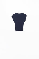 Q2 Maglione blu navy casual