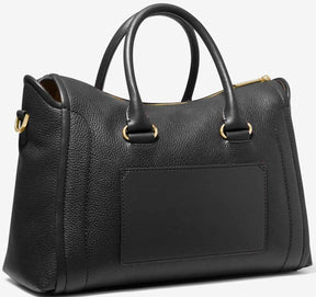 MICHAEL KORS Bauletto nero grande con ciondolo