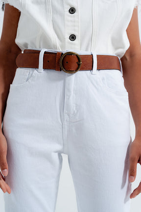 Mom jeans Original bianco
