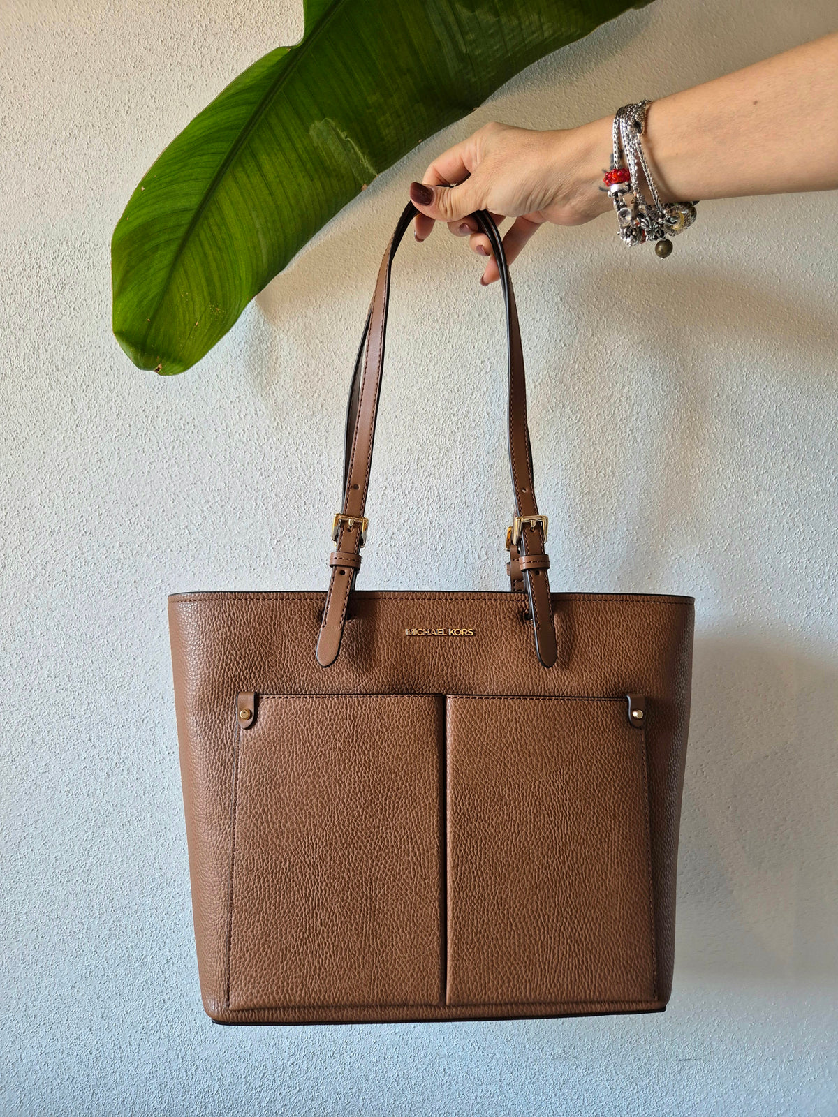 MICHAEL KORS Jet Set biscotto