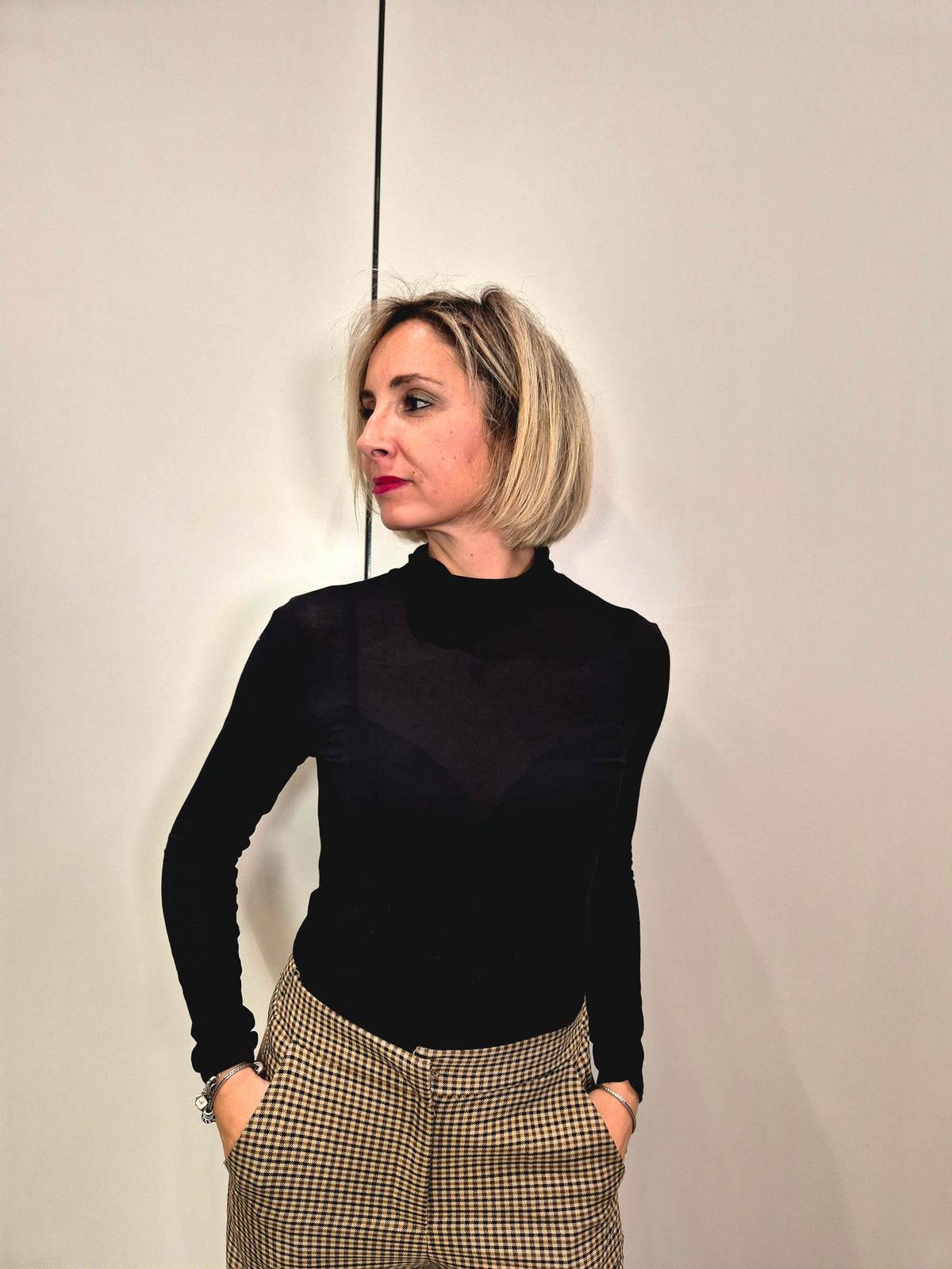 Sottogiacca lupetto collo morbido