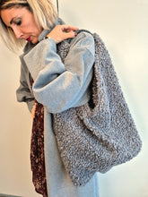 Borsa teddy e lana cotta