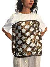 T-SHIRT CATENE stampa raso