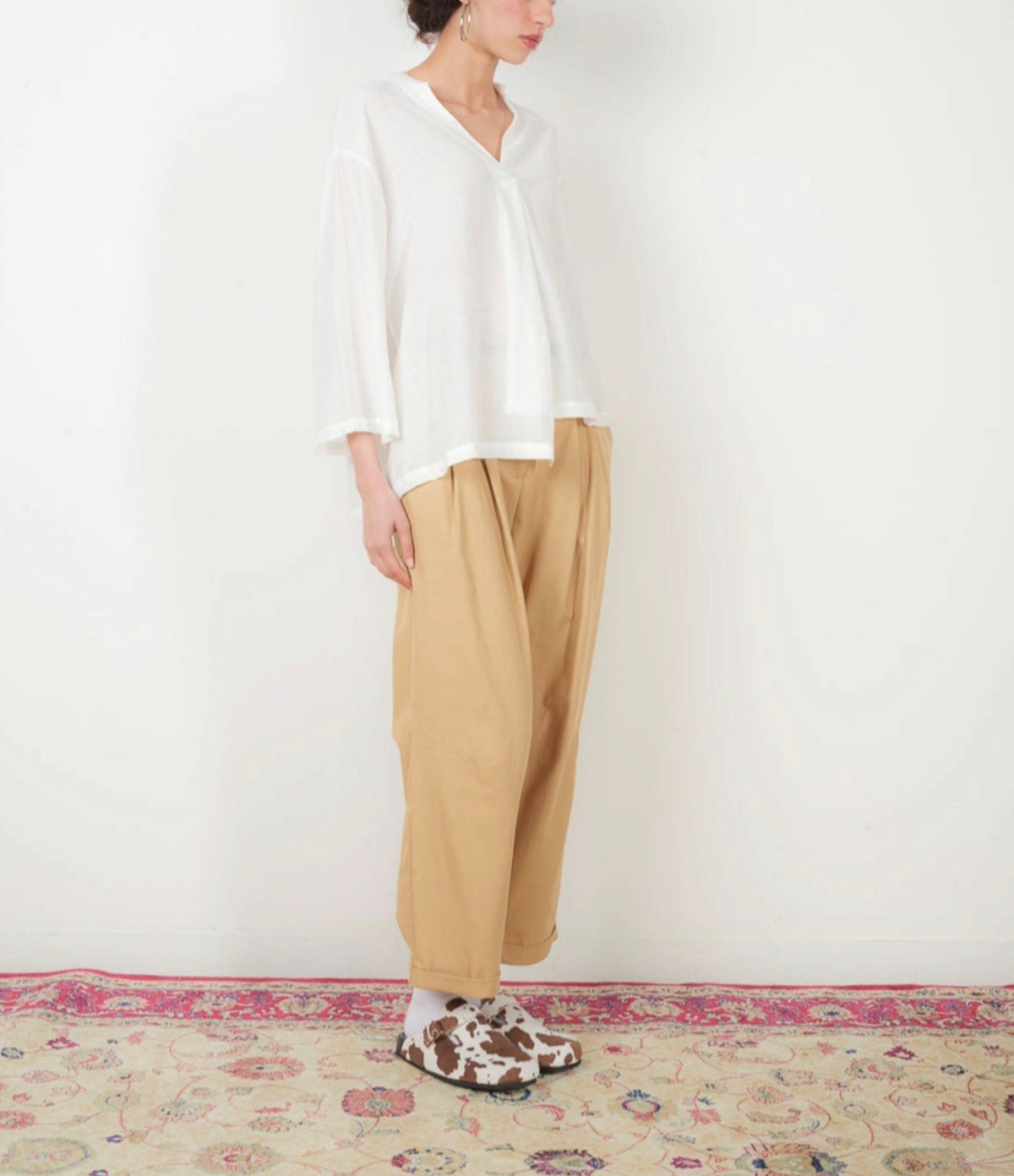 Pantaloni chino con cintura