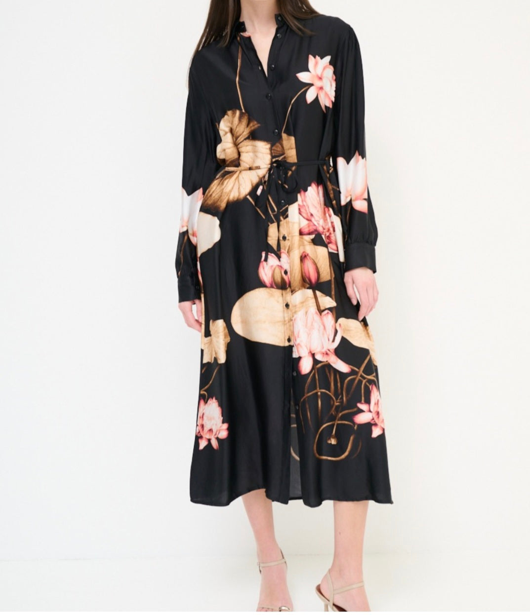 Chemisier raso fiori