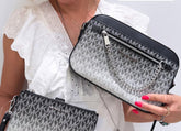 MICHAEL KORS Tracolla zip monogram MK