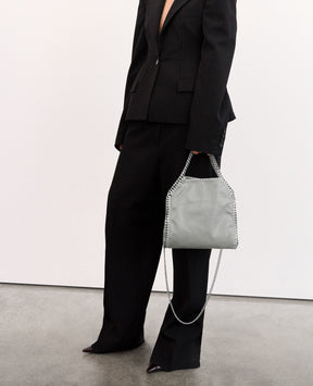 STELLA McCARTNEY Tote Mini grigio argento