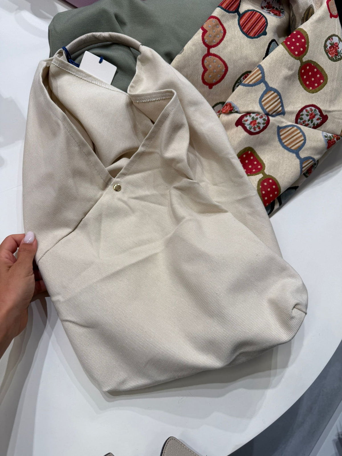Borsa canvas stampe varie