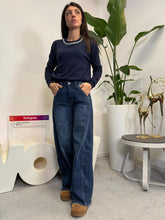 Jeans baloon banda laterale