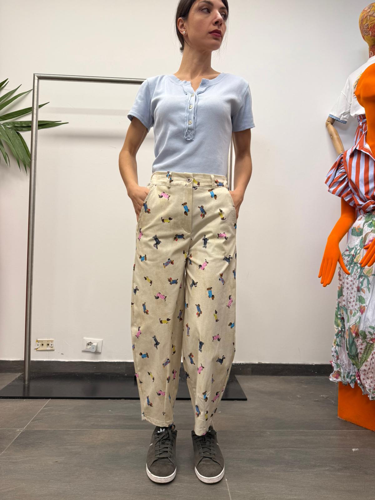 Pantaloni balloon BASSOTTI