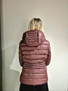 ARMANI Piumino bordeaux ramato