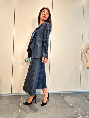 Gonna sirena denim
