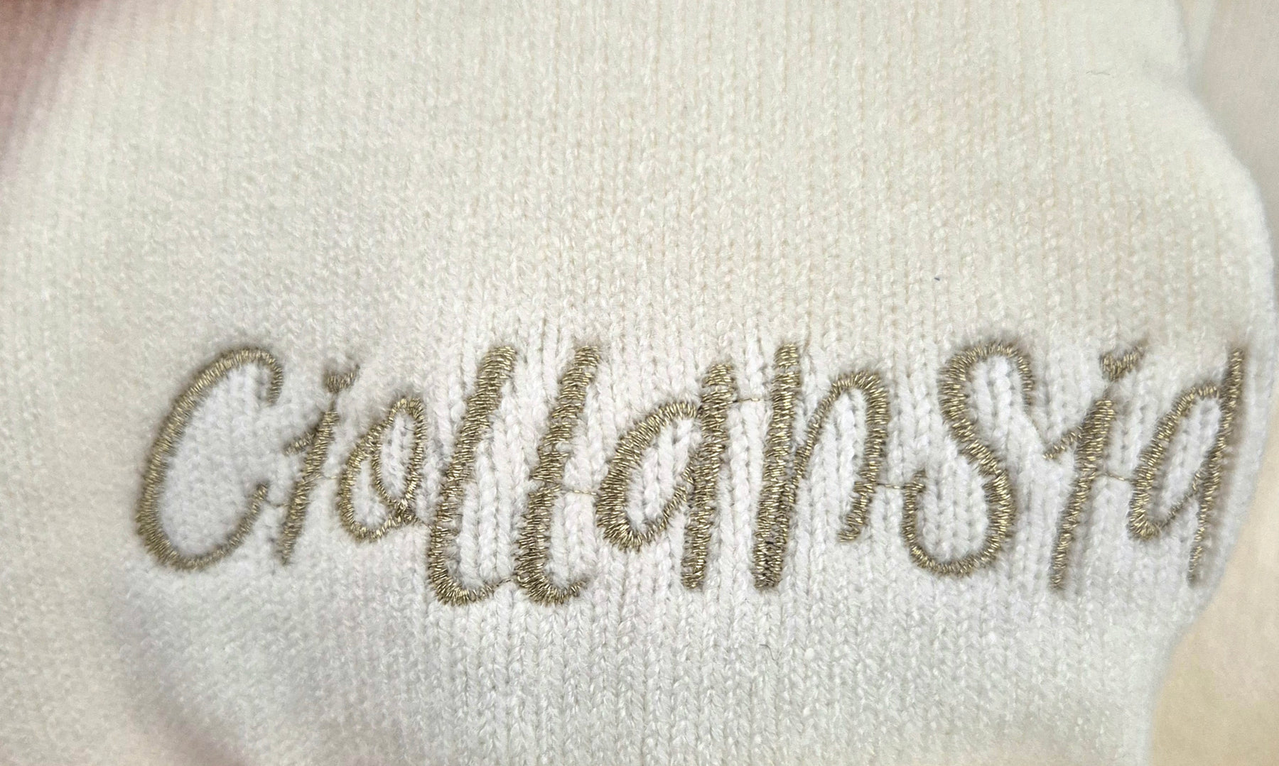 Maglioncino crop scritte varie