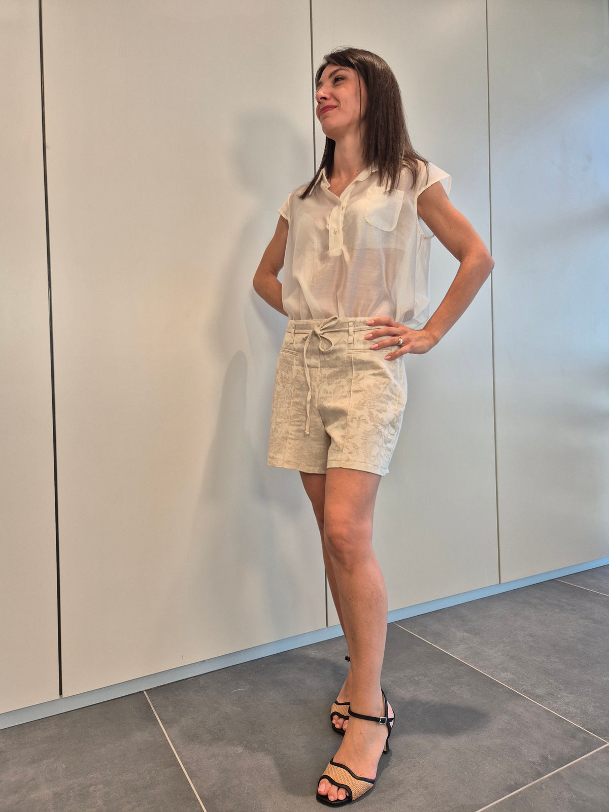 Completo SOFISTICATO shorts e camicia