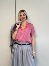 Casacca maniche corte raso